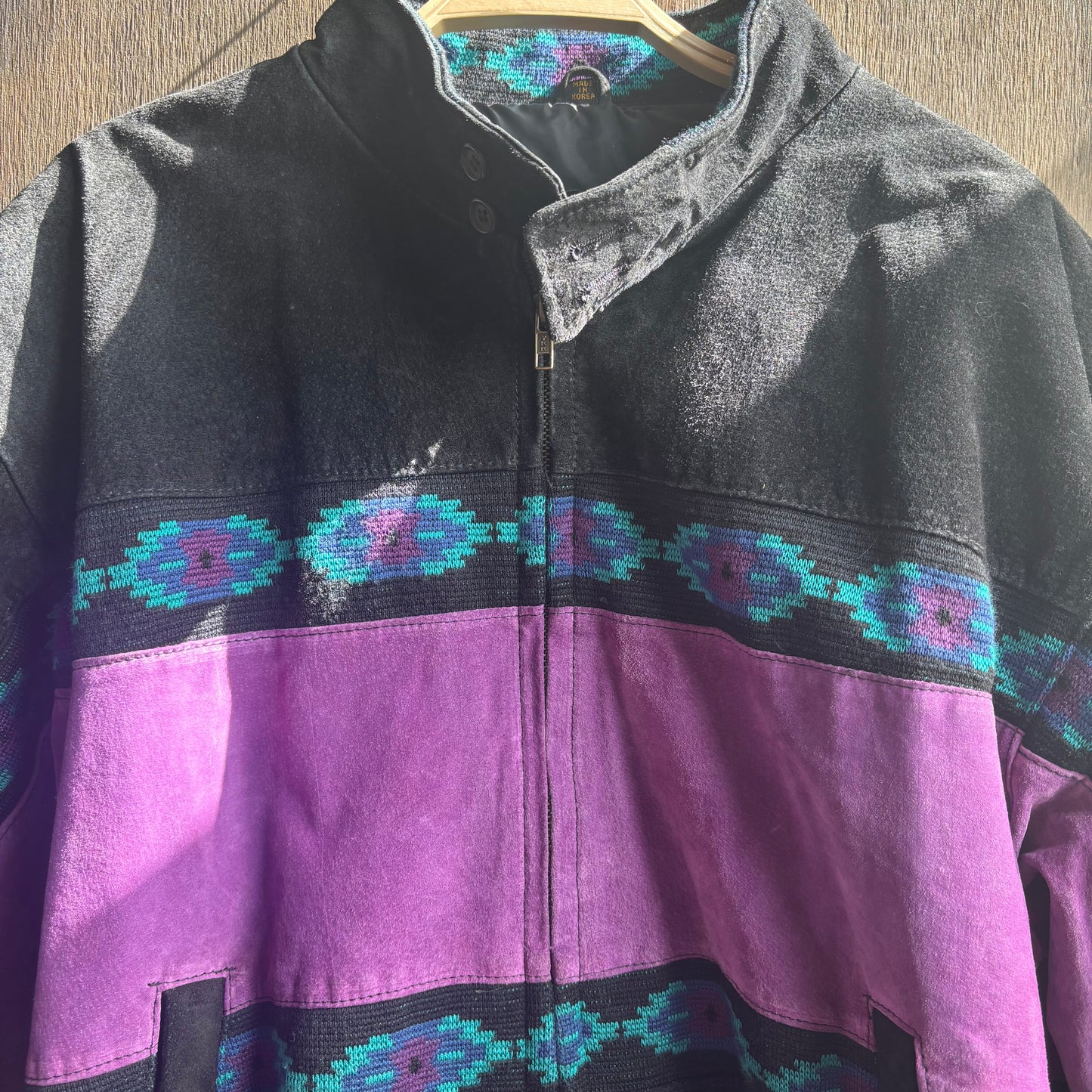 Alder Black Suede Jacket