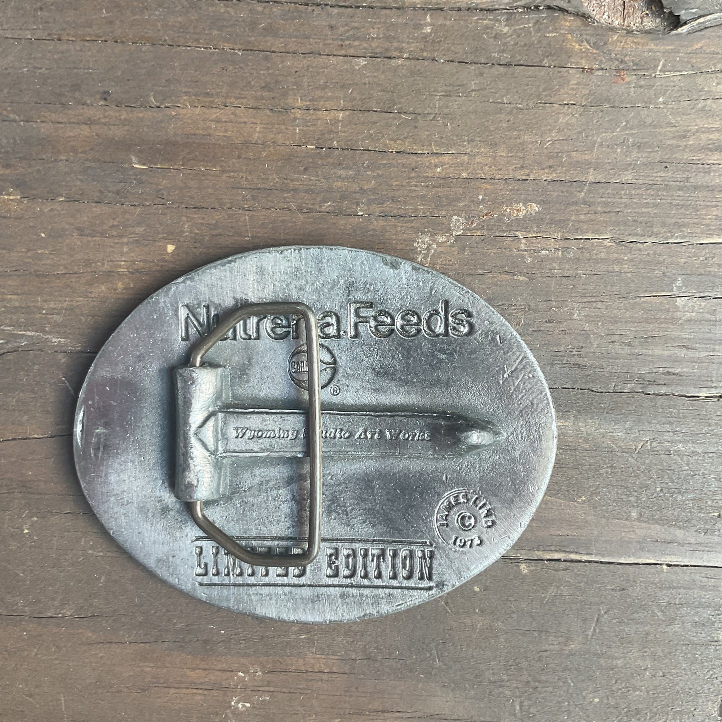 Wyoming Cattle Country Belt Buckle