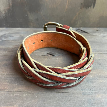 Handmade Braided Vintage Belt