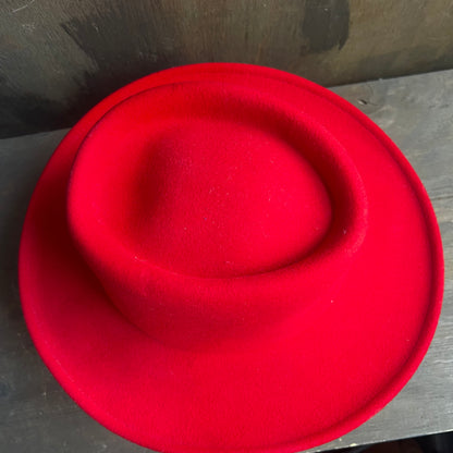 Red Felt Hat