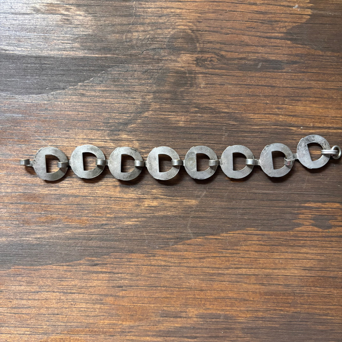 Silver Ring Bracelet