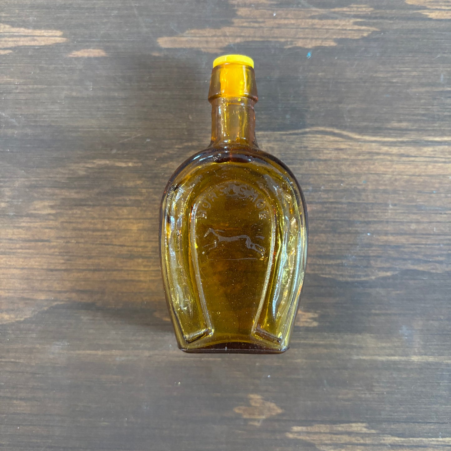 Yellow Mini Horseshoe Bottle