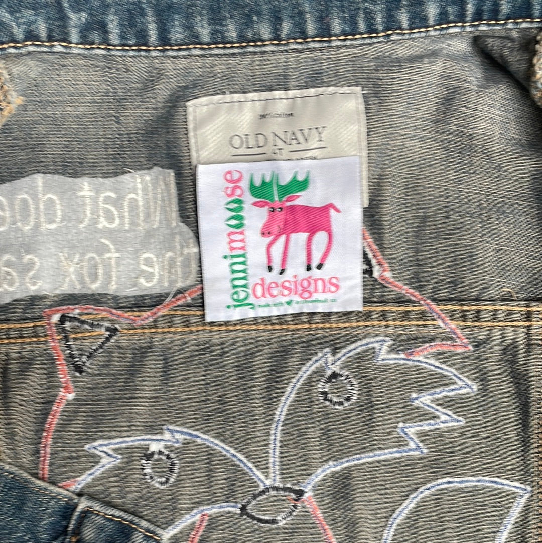 Kid’s Custom Embroidered Denim Jacket
