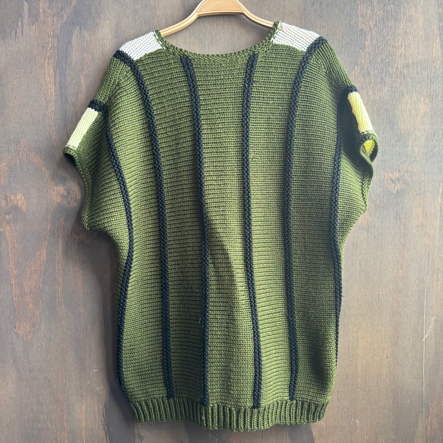 Knit Green Sweater Vest