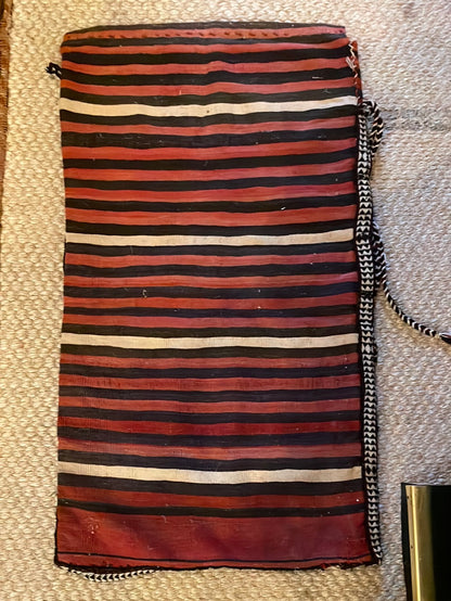 Woven Sack with Tie Closure