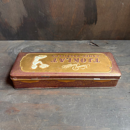 Vintage Gold Chocolate Box