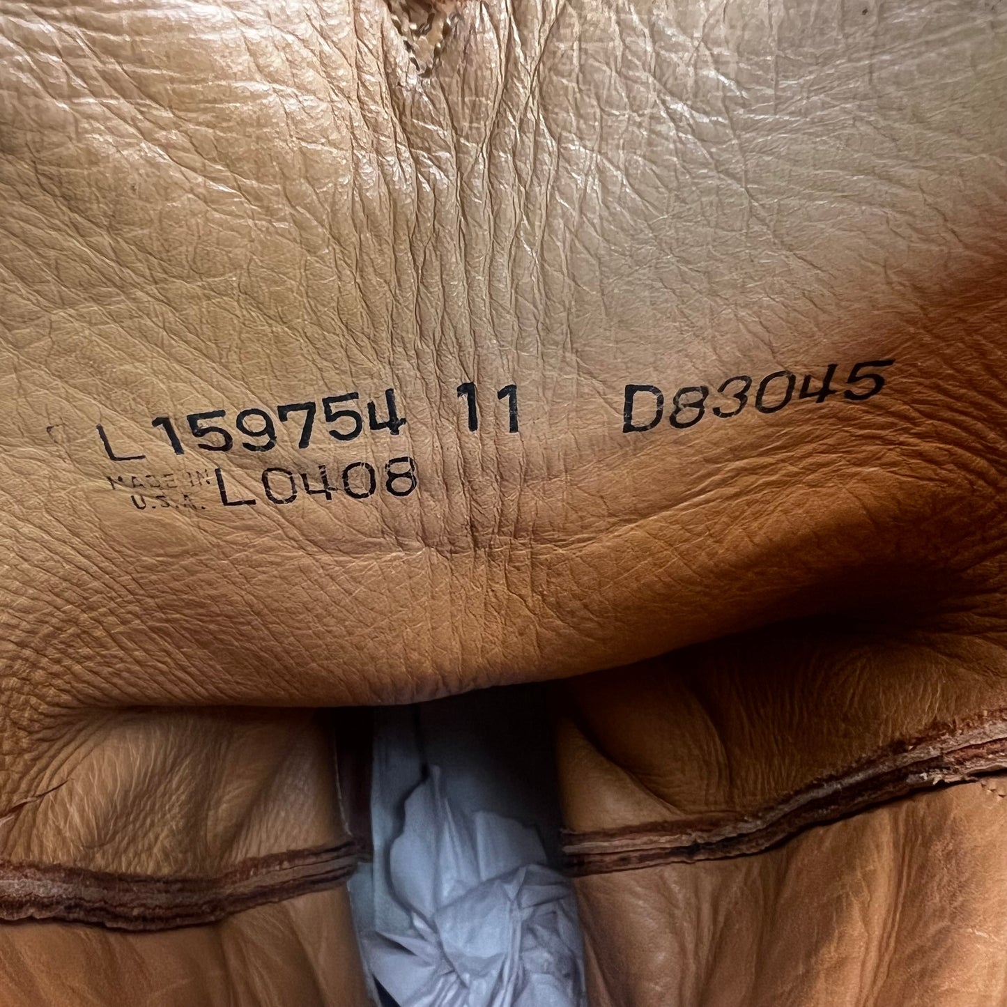 Lucchese Rust Colored Snip Toe Boots