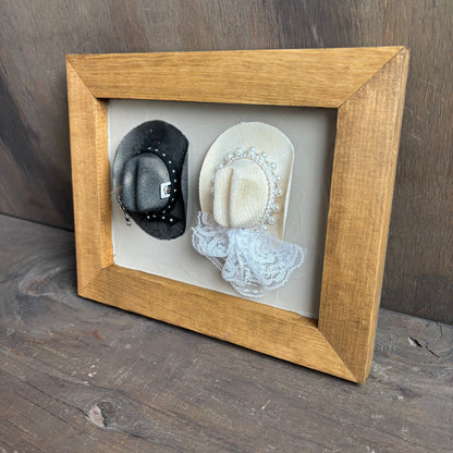 Karen "K" Abate Bride and Groom Hat Artwork
