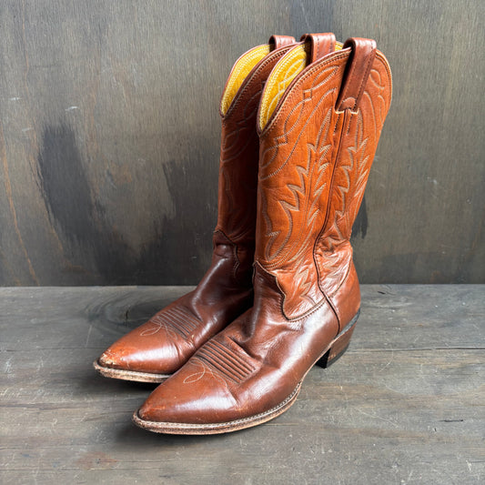 Nocona Tan Leather Boots