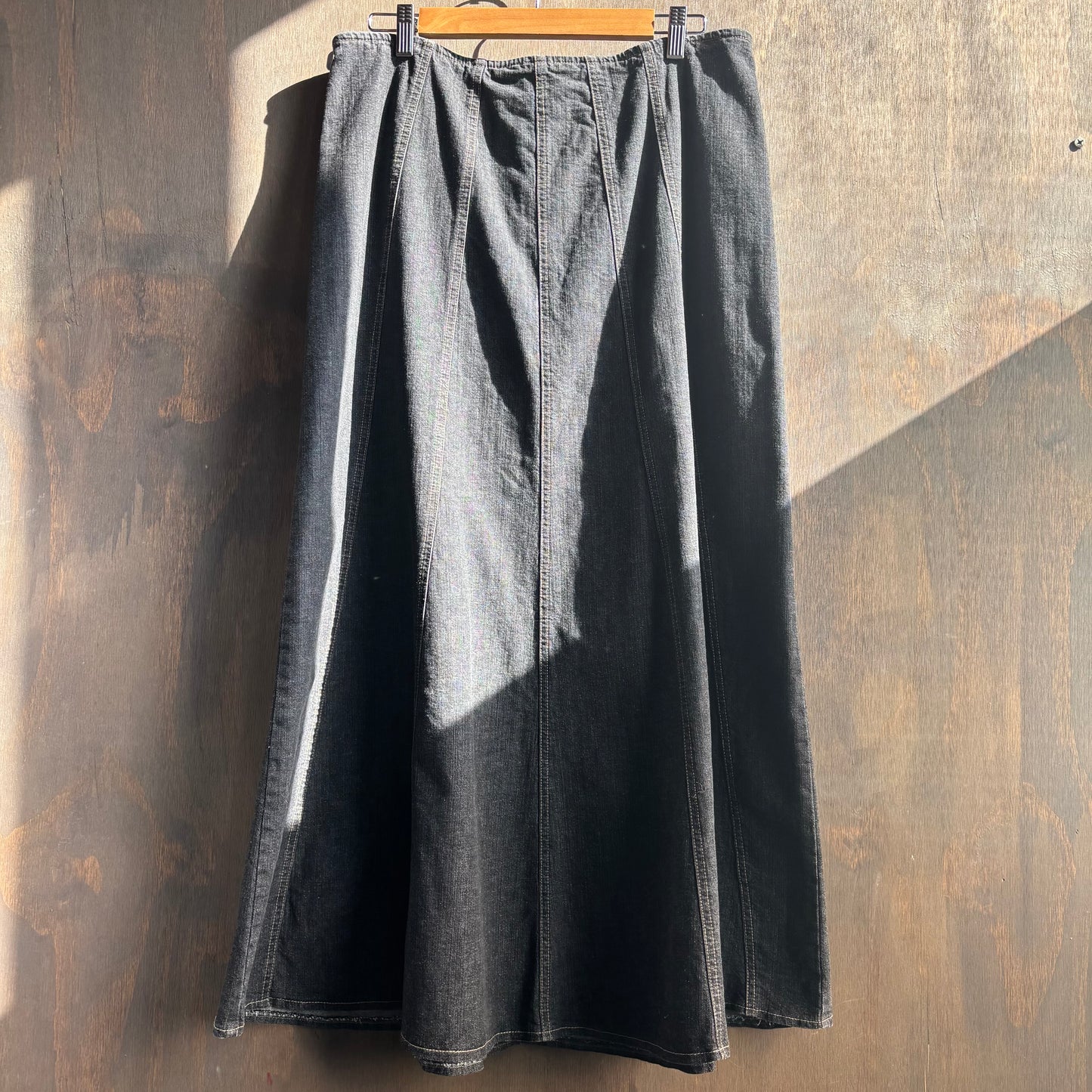 Mermaid Denim Maxi Skirt