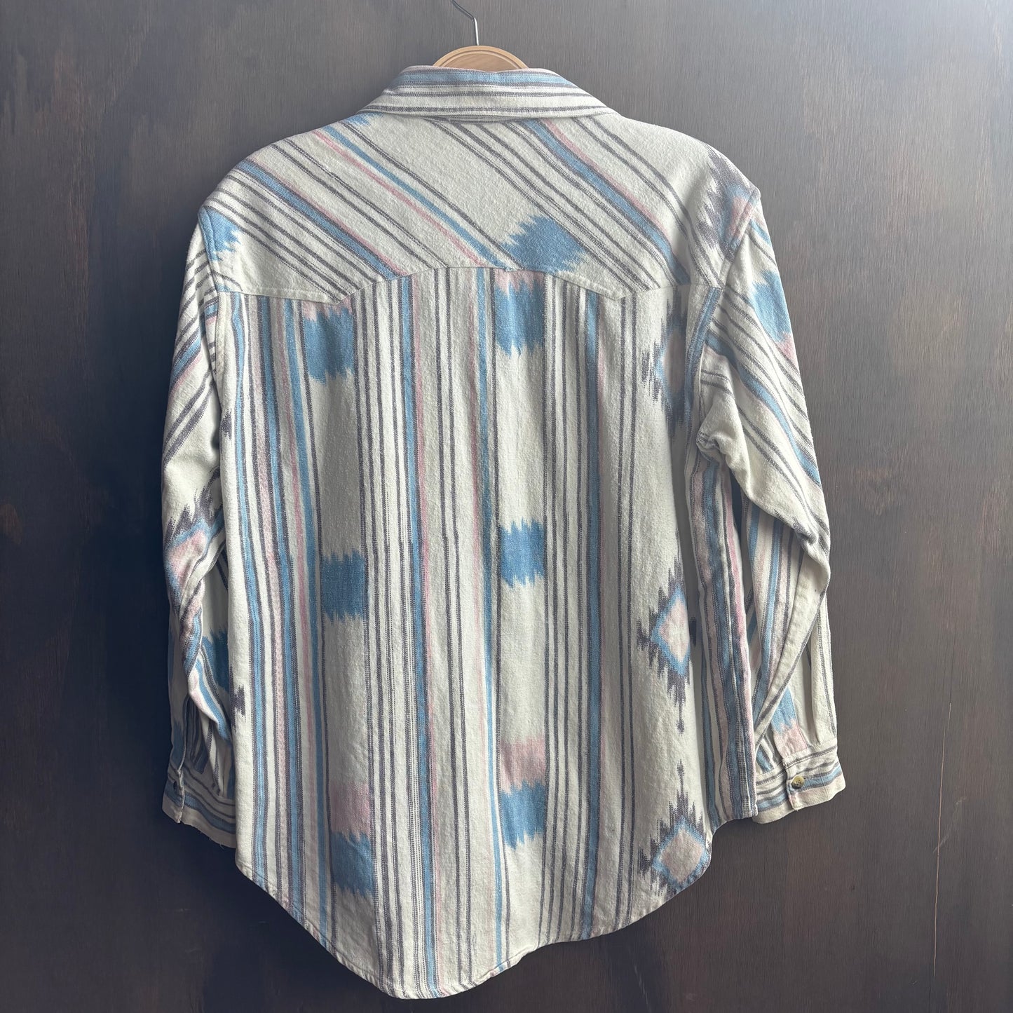 Vintage Pastel Flannel Button Up