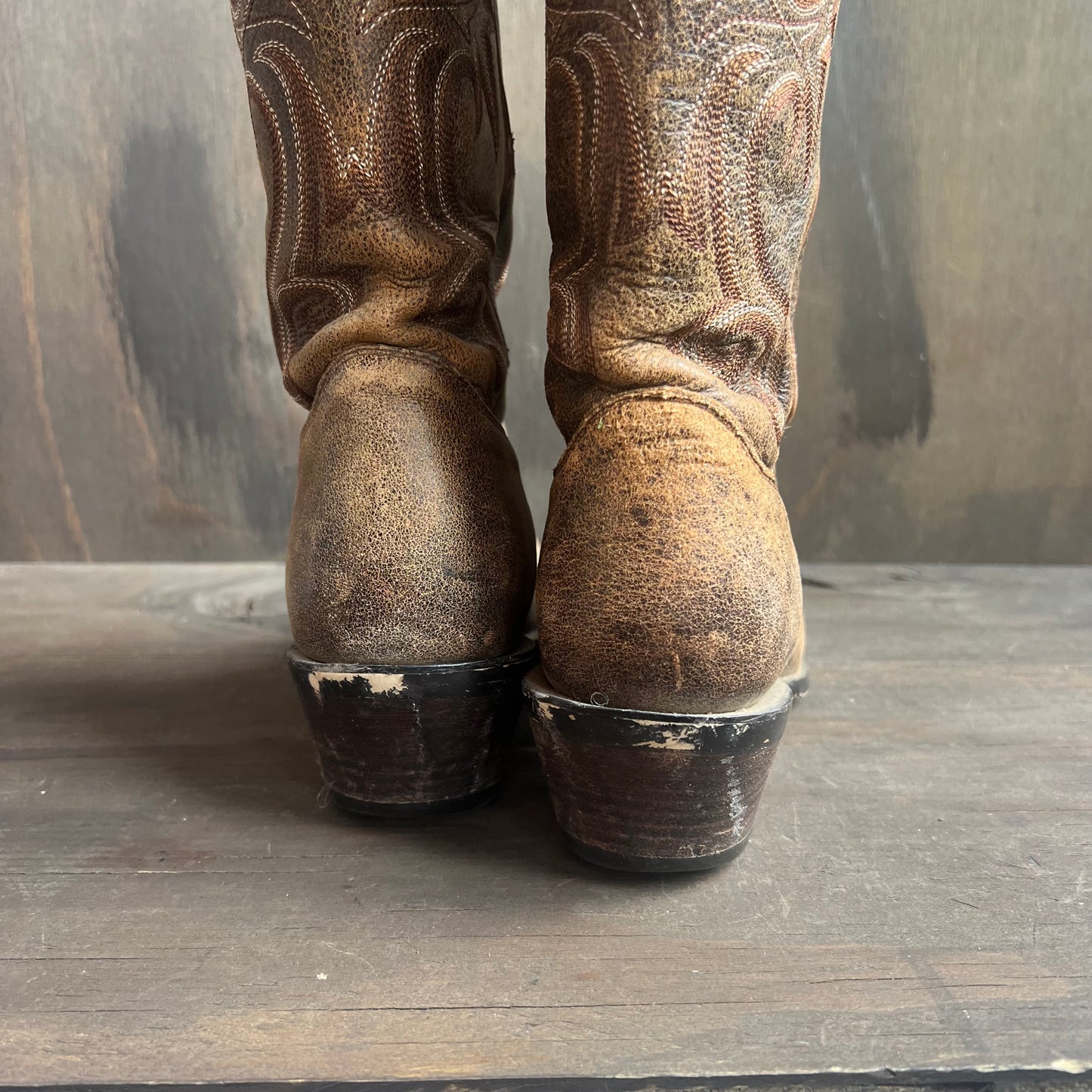 Durango Brown Leather Cowboy Boots