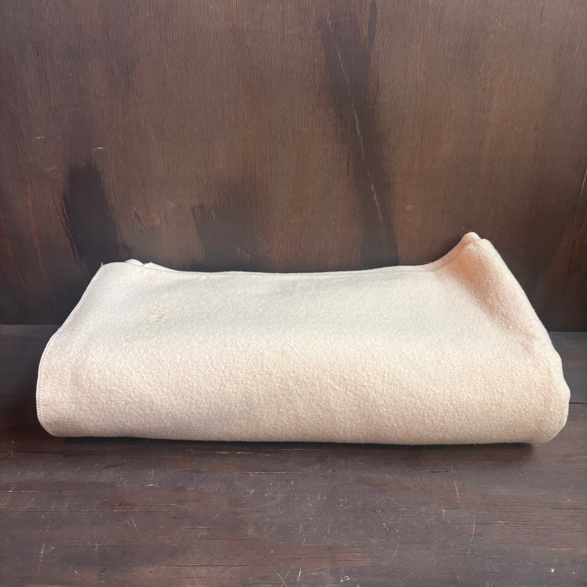 Vintage Cream Personalized Blanket
