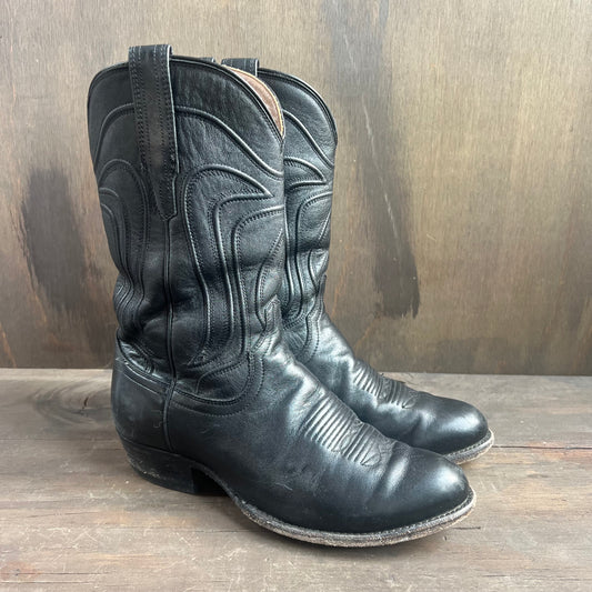 Tecovas Black Cowboy Boots