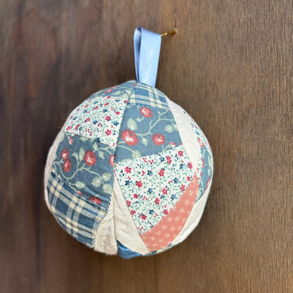 Vintage Quilt Stuffed Ornament