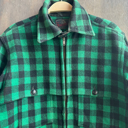 Vintage Johnson Wool Zip Shacket