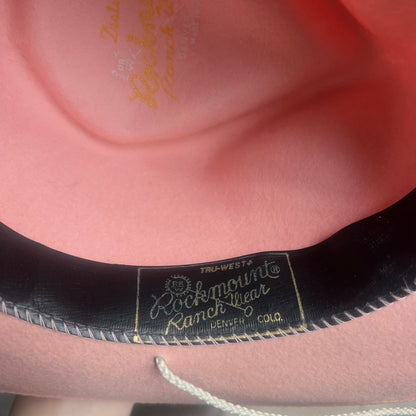 Rockmount Ranchwear Kids Pink Cowgirl Hat