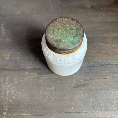 Vintage Milkweed Cream in Grams Mini-Bottle