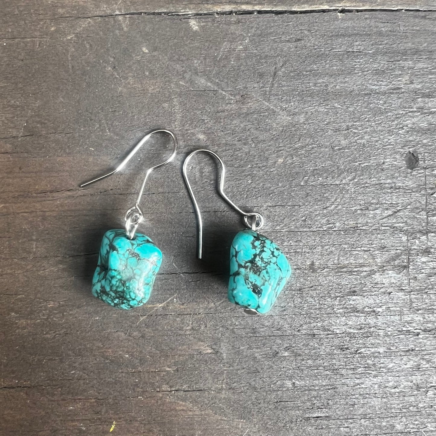 Turquoise Dangly Earrings