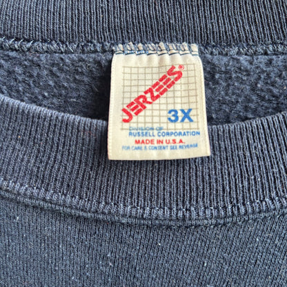 Custom Navy "Raised By Reba" Sweatshirt