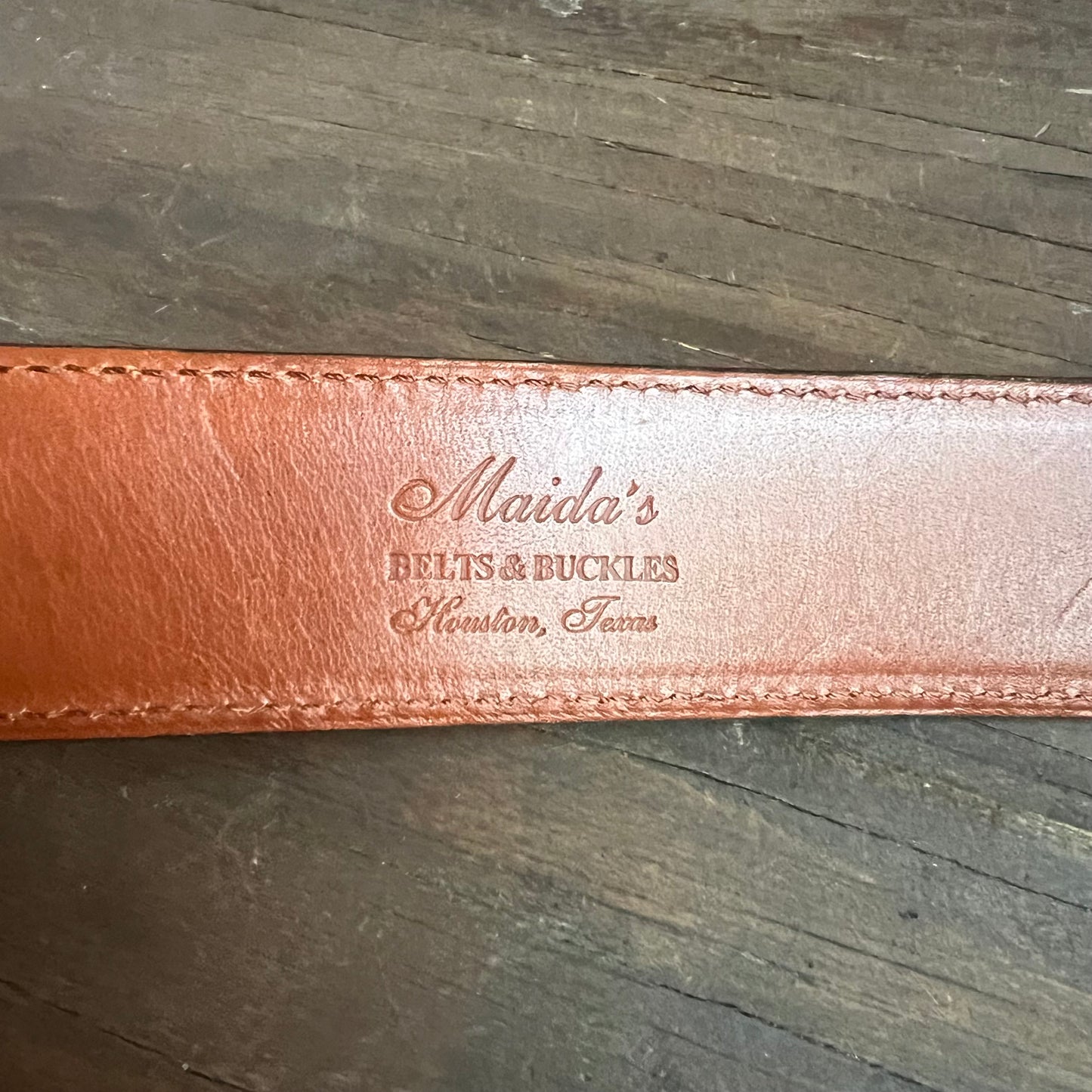 Maida’s Leather Belt