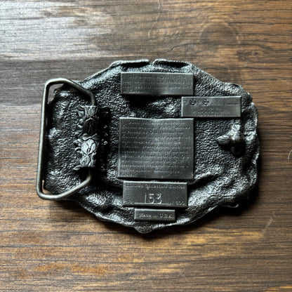 Kansas Quail Unlimited Belt Buckle