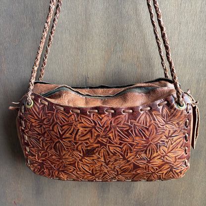 Vintage Brown Leather Bag
