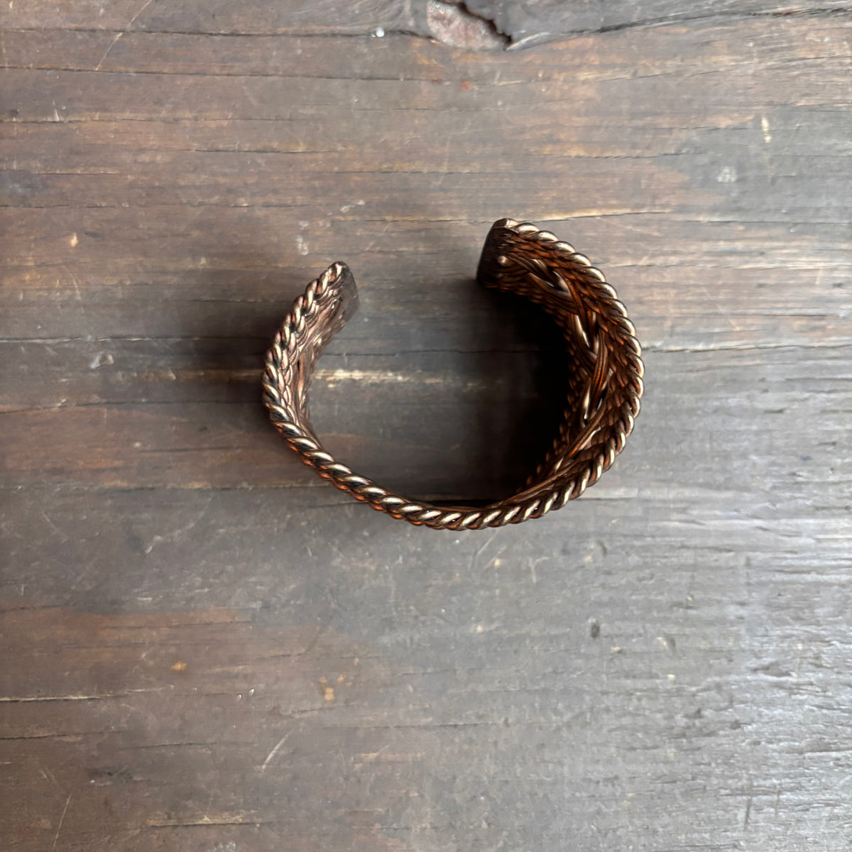 Twisted Metal Cuff Bracelet