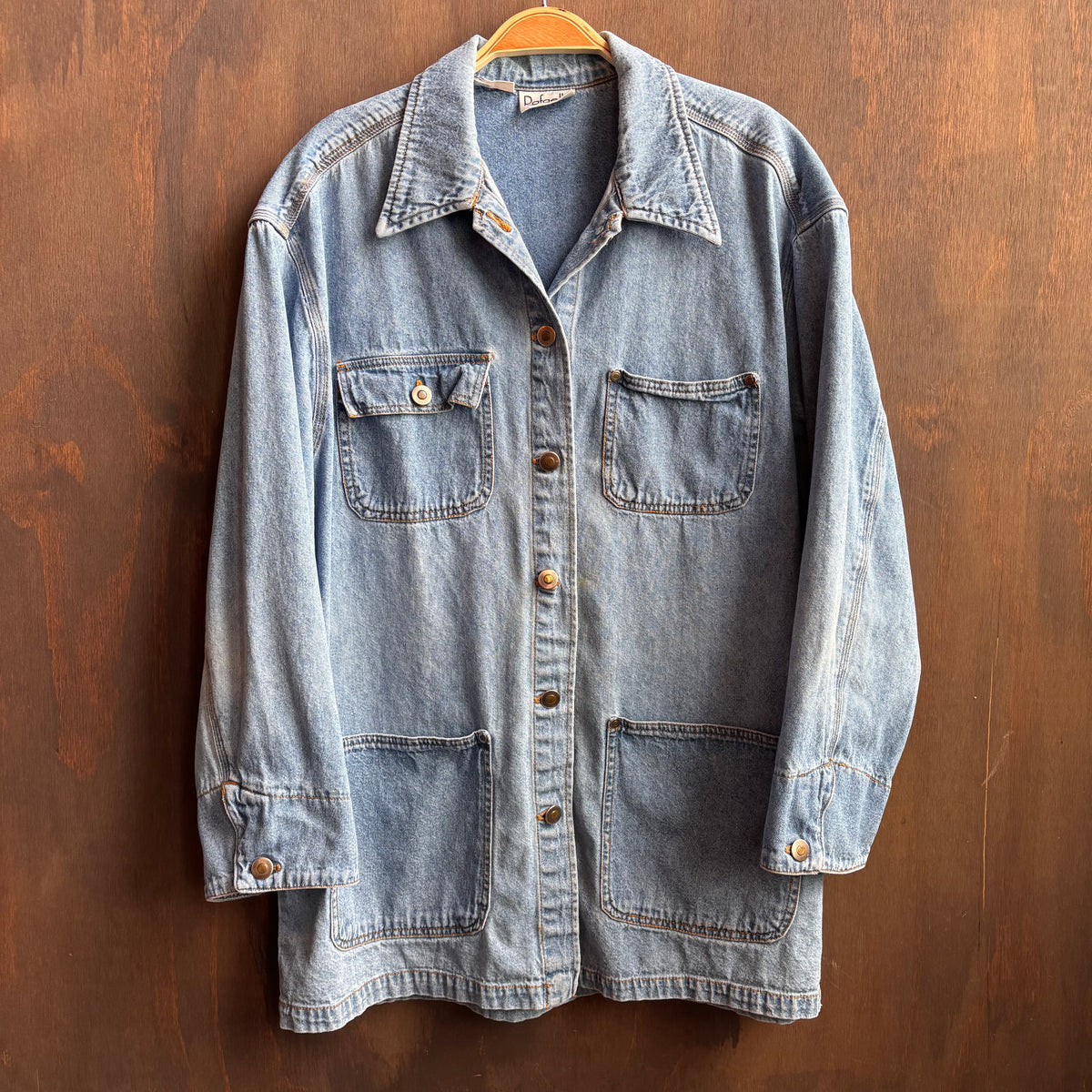 Vintage Denim Chore Jacket