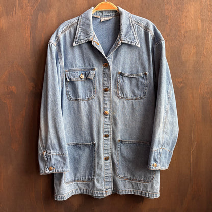 Vintage Denim Chore Jacket
