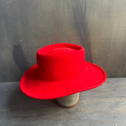 Red Felt Hat