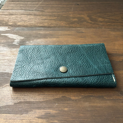 Dark Green Leather Wallet