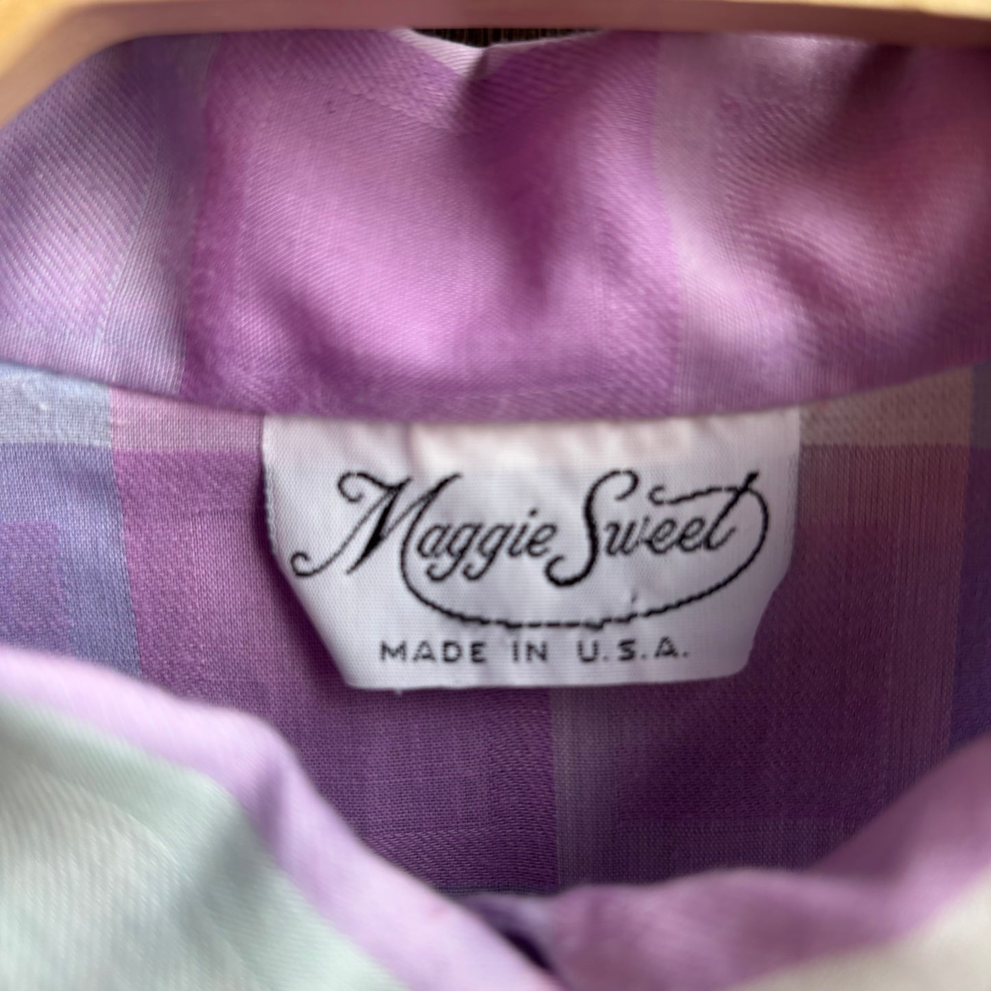 Vintage Pastel Ruffled Button Up