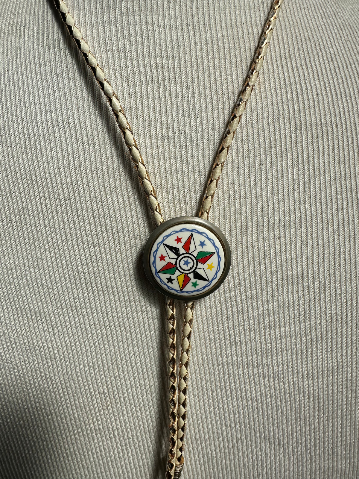 Vintage Mid-century Retro bolo tie