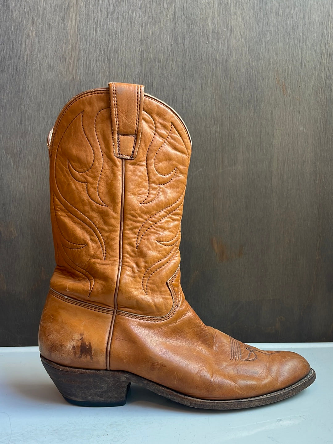 Stewart Boot Co. Vintage Brown Leather Boots