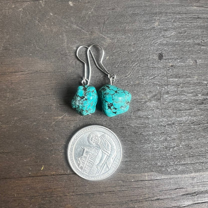 Turquoise Dangly Earrings