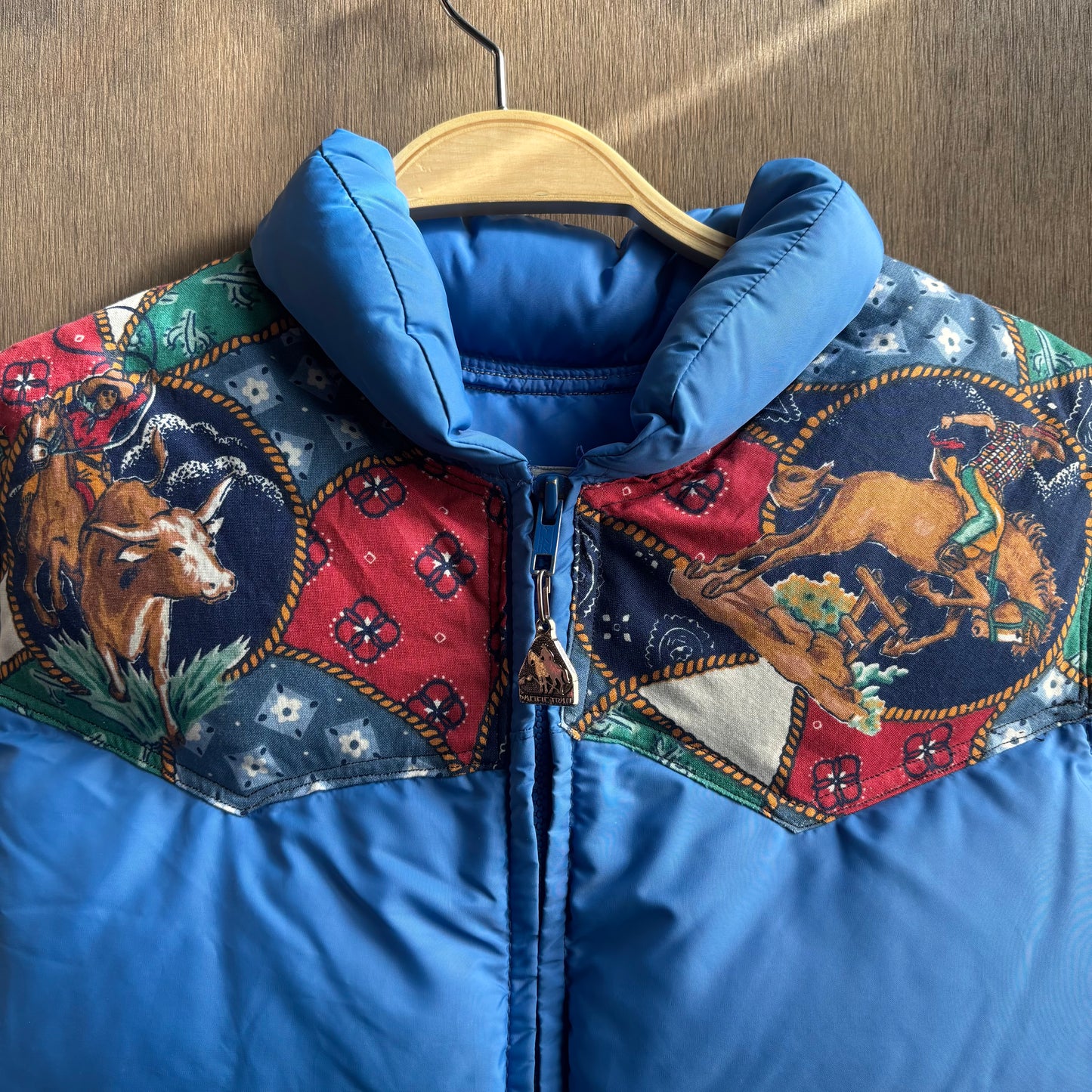 Vintage Pacific Trails Western Puffer Vest