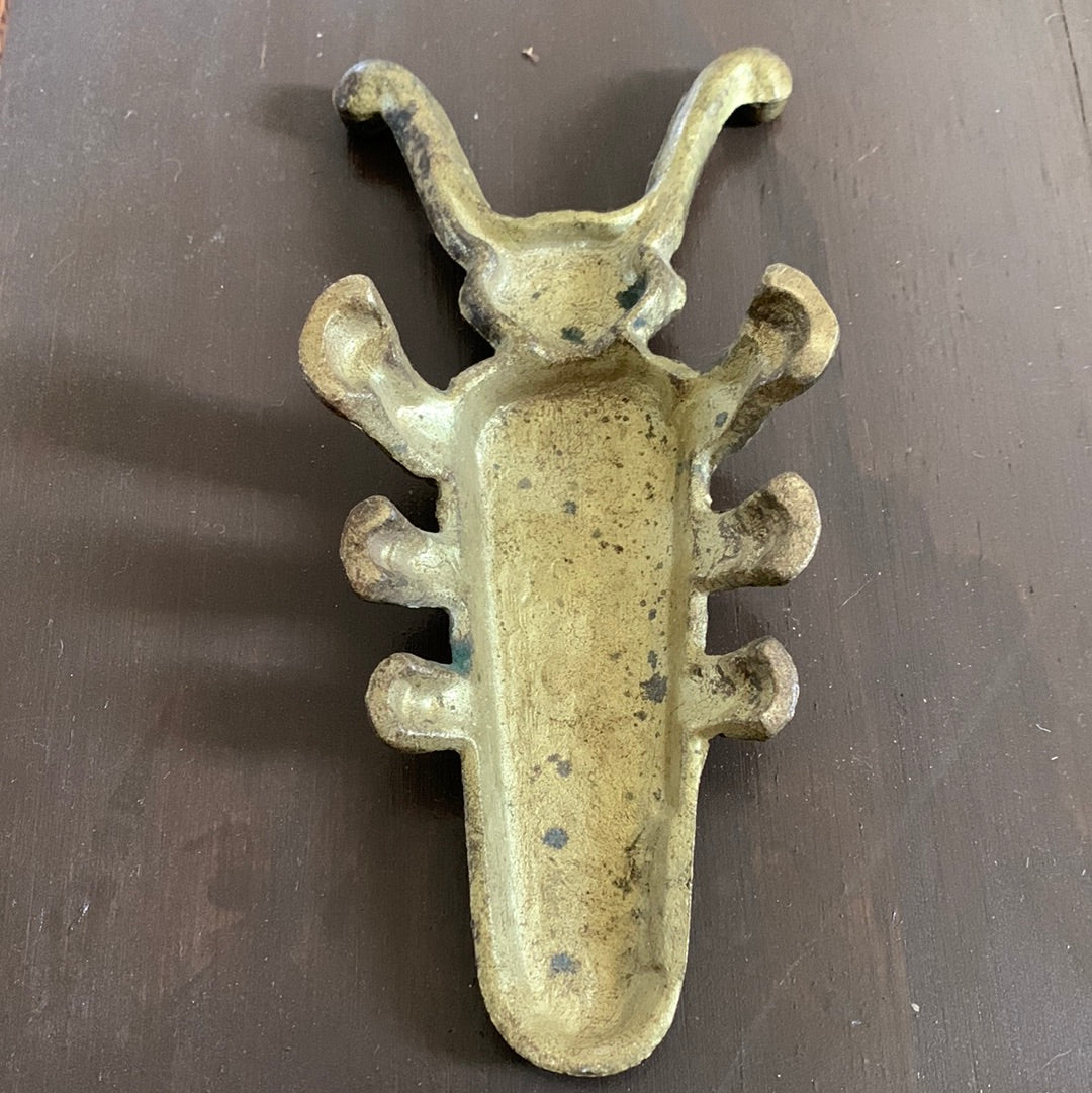 Solid Brass Beetle Boot Jack