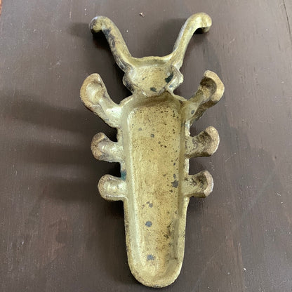 Solid Brass Beetle Boot Jack