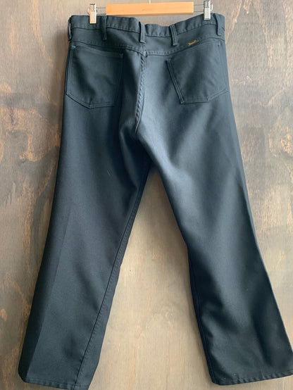 Black Wrangler Bootcut Pants - 36x29