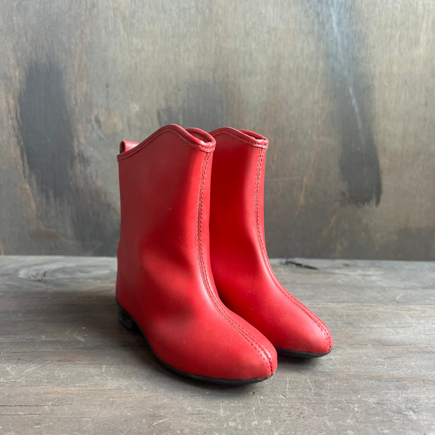 Kids Red Roper Boots