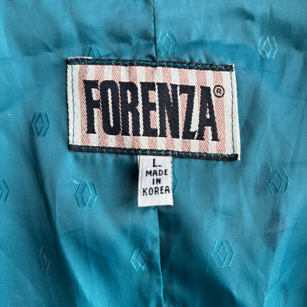 Vintage Teal Leather Set