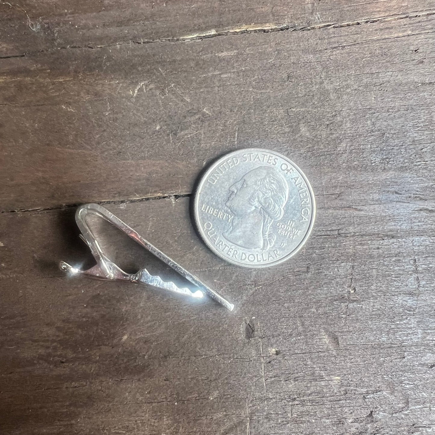 Shields Silver Tie Clip