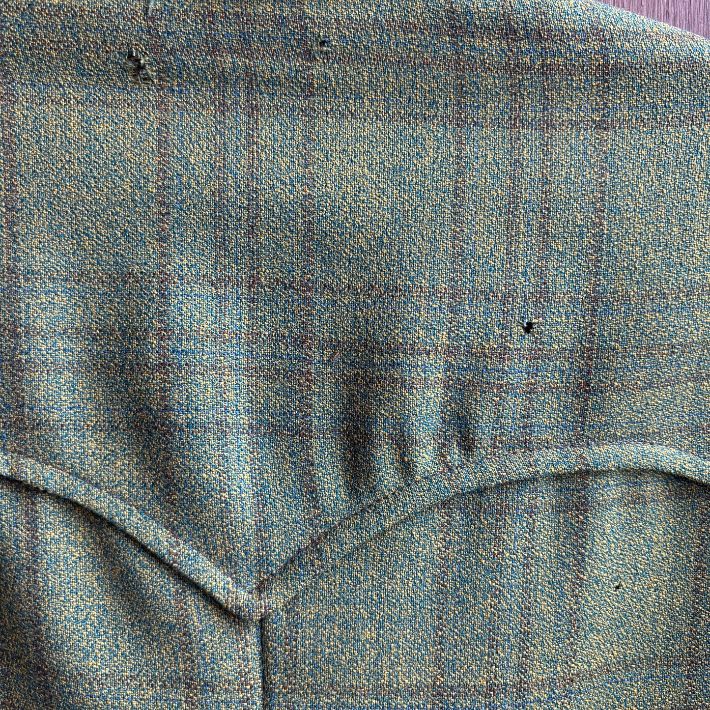 Vintage Allen Green Blazer