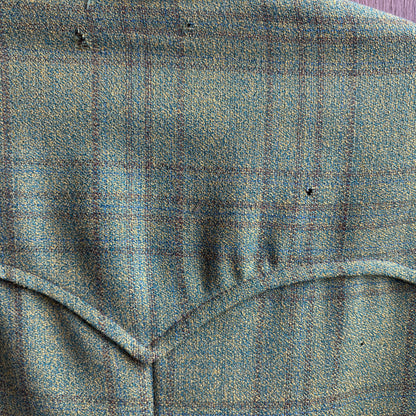 Vintage Allen Green Blazer