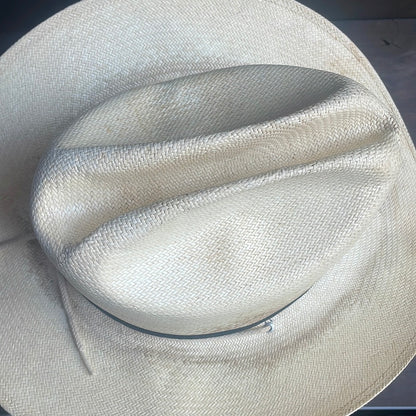 Resistol Straw Hat with Chin Straps