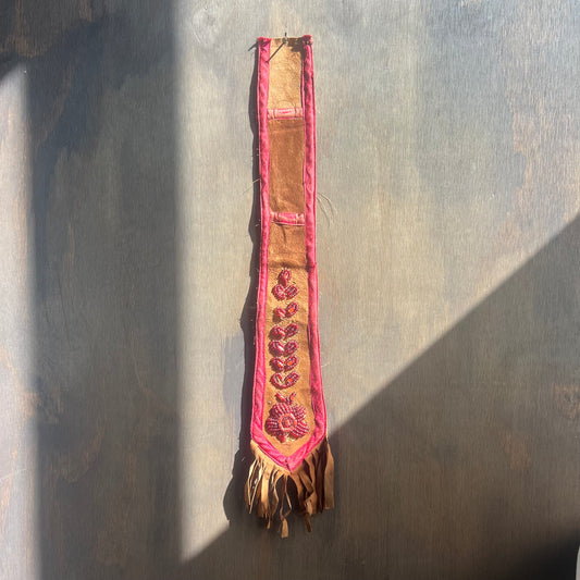 Vintage Leather Tie Wall Decoration
