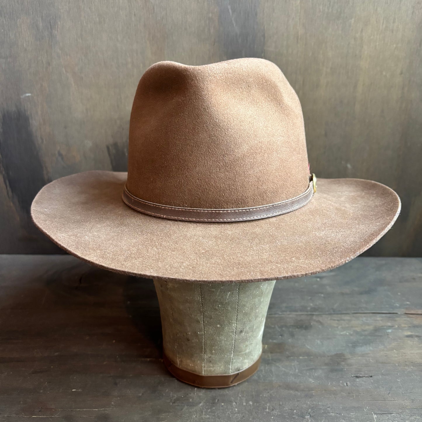 Vintage Dynafelt Brown Hat
