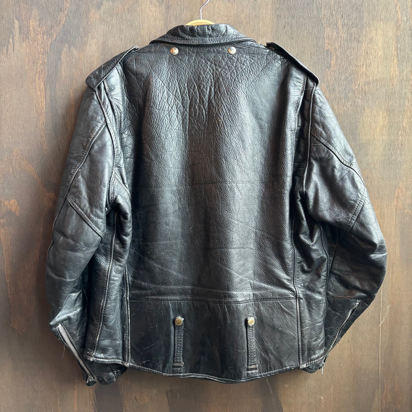 Harley Davidson Black Leather Motorcycle Jacket