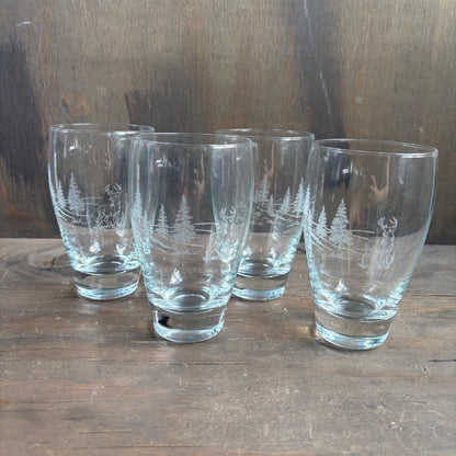Wilderness Scene Pint Glass (Set of 4)